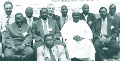 A group of African Water Forum delegates Newsflow
