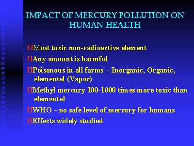 Mercury Effects On Humans Frontiers | Toxic Mechanisms Of Five Heavy
